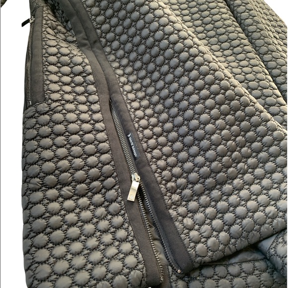 ❤️❤️Armani Jeans black quilted coat with detachable collar size S❤️❤️ - Picture 8 of 13